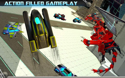 Incredible Dragon Robot 3D screenshot 12