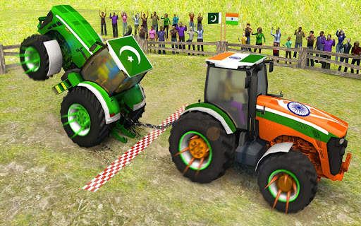 Pull Tractor Games: Tractor Driving Simulator 2019 screenshot 1