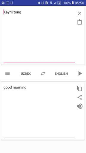 Uzbek English Translator screenshot 1