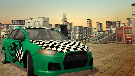 Free Flying Racing Car Driving screenshot 4