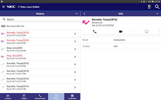 UNIVERGE 3C Mobile Client Plus screenshot 6