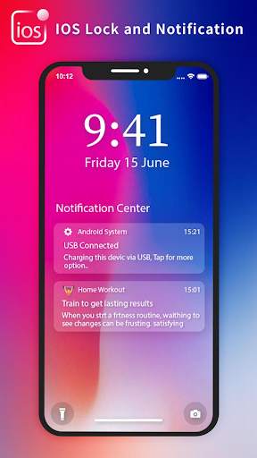 iNotify - iOS Lock Screen 1 تصوير الشاشة