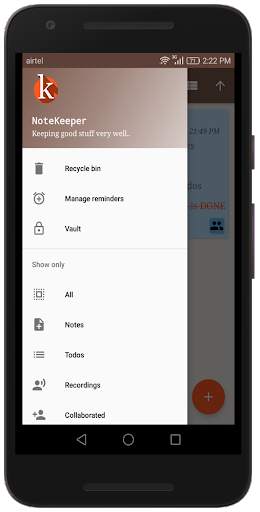 Note Keeper - notes lists 7 تصوير الشاشة