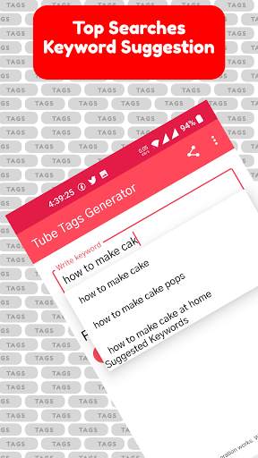Tube Tags Generator 🏷️ You Tags Finder 2021 screenshot 2