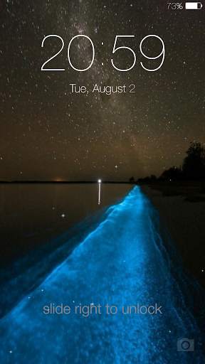 Stars live wallpaper locker screenshot 5