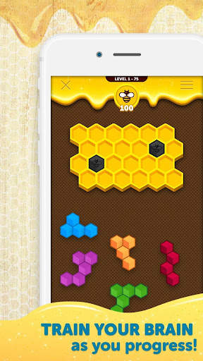 Hexa Buzzle screenshot 4