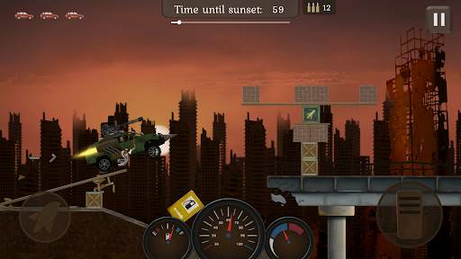 Zombie Metal Racing screenshot 1