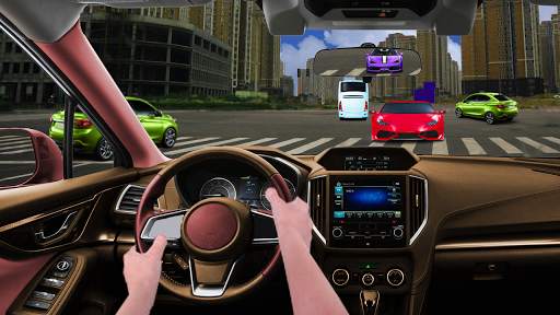 Race Car in Extreme Traffic : Car Racing Game screenshot 1