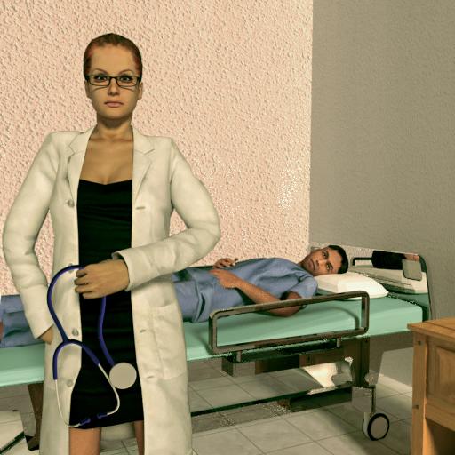 Virtual Nurse Er Emergency - Doctor Game أيقونة