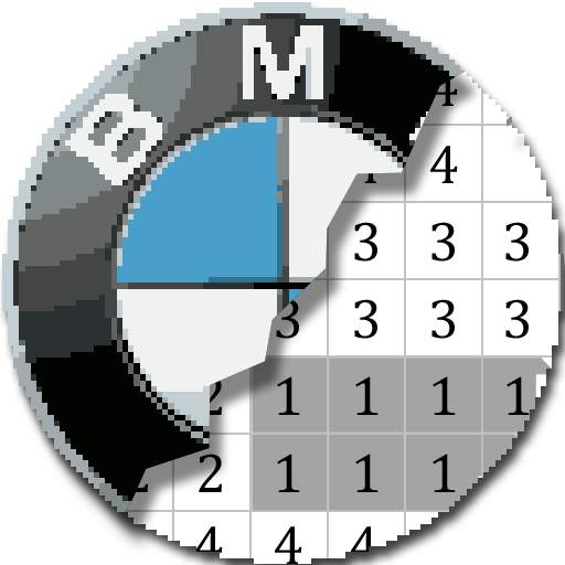 Cars Logo Pixel Art - Color by Numbers Car Games 1.7