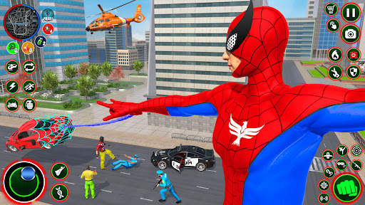 Spider Rope SuperHero Gangster screenshot 2