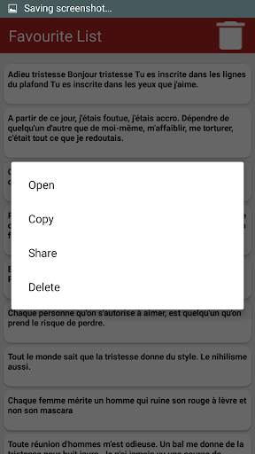 Citations Triste & Proverbes screenshot 3