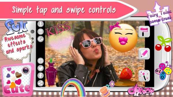 Cute Photo Stickers for Girls screenshot 1