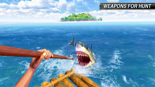 Raft Survival 3D Simulator: Forest Escape screenshot 2