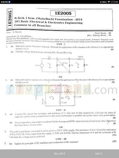 RTU Question Papers Stupidsid screenshot 11
