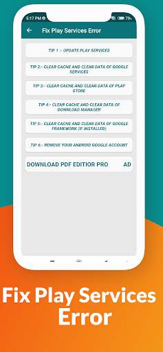 Play Services Update Assistant screenshot 7