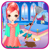 Princess House Cleaning - Rooms Clean up icon