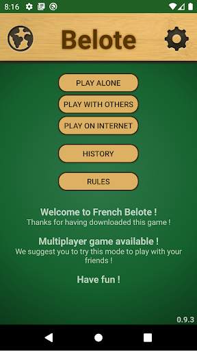 French Belote screenshot 1