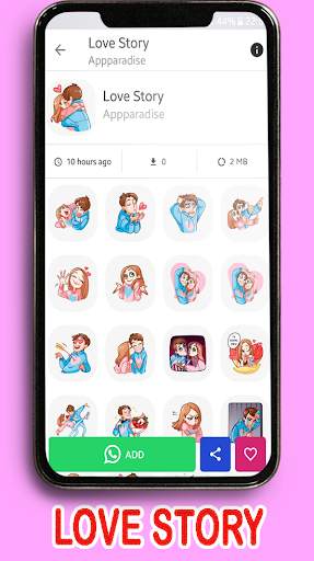 Animated Sticker maker for Whatsapp WAStickerApp🎁 screenshot 2