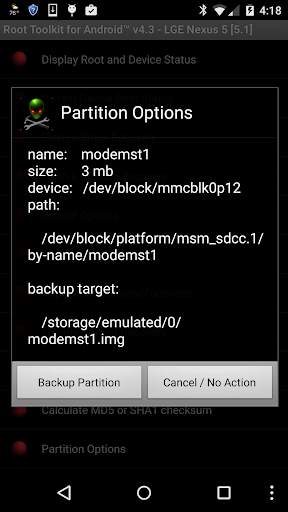 Root Toolkit for Android™ screenshot 7
