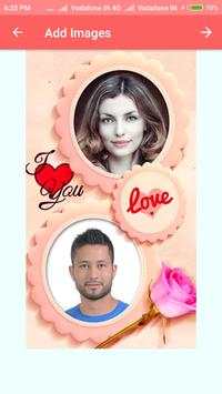 Love Heart Dual Photo Frame 5 تصوير الشاشة
