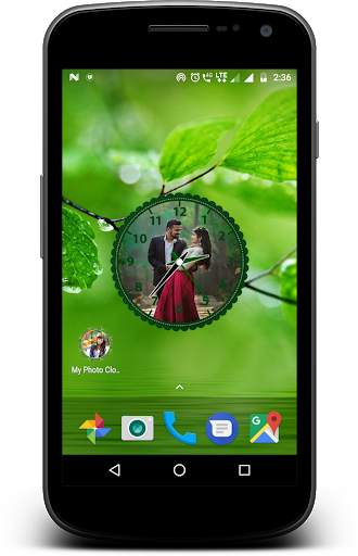 My Photo Clock Live Wallpaper screenshot 3