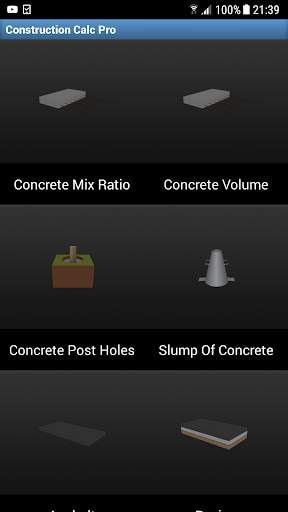 Construction Calc Pro - FREE 6 تصوير الشاشة