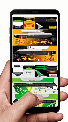 Livery Bus Simulator Indo - Terbaru HD screenshot 1