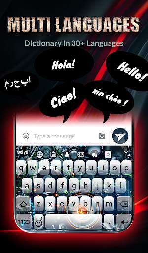 Engine Power Live Wallpaper & Animated Keyboard screenshot 4