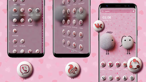 Stone Love Launcher Theme screenshot 2