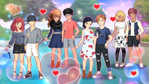 Anime Couples Dress Up Game screenshot 12