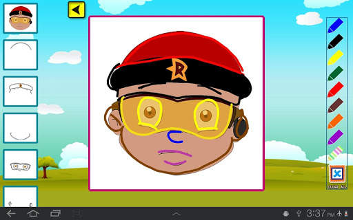 Draw & Color Chhota Bheem screenshot 14
