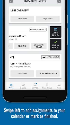 AIU Student Mobile скриншот 3