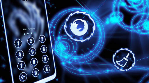 Blue Dragon Launcher Theme screenshot 3