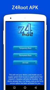 Z4Root screenshot 1