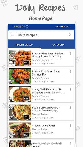 Daily Recipes - Recipe videos screenshot 1