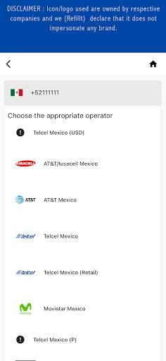 Mobile top up, airtime and  mobile recharge app screenshot 7