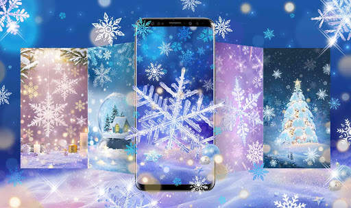 Snowflake Live Wallpaper screenshot 4