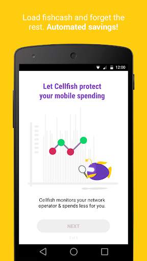 Cell.Fish - Safe SMS, Slick Dialer, Save Money Wiz स्क्रीनशॉट 4