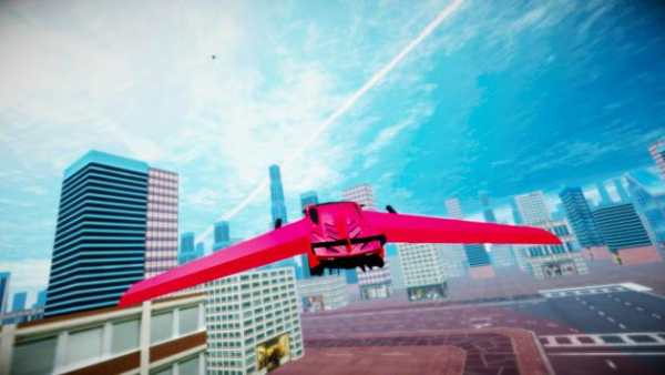 Ultimate Flying Sport Car Driving Simulator screenshot 1