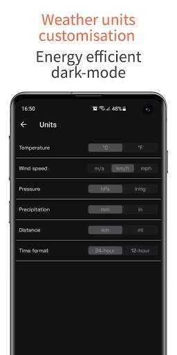 OpenWeather screenshot 2
