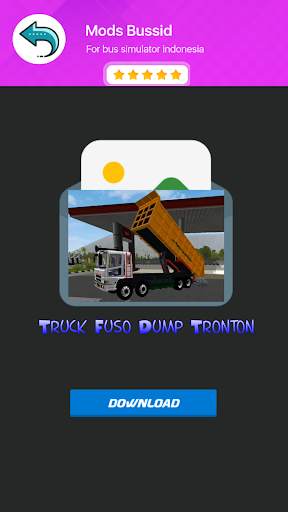 Mod BUSSID Dump Truck screenshot 5