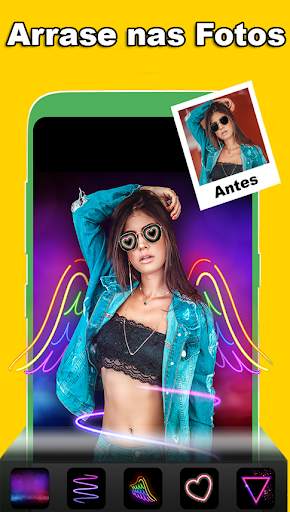 Efeito Neon Editor e Colagem de Fotos screenshot 2