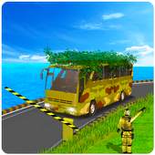Army Camouflage Bus Driving 3D 2018 1.07