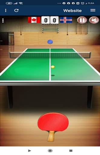 TABLE TENNIS GAME screenshot 1