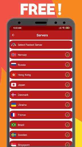 Fire VPN | Unlimited & Fast Free VPN Proxy screenshot 2
