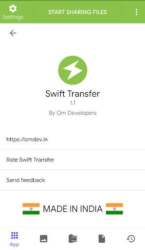 Swift Transfer screenshot 6