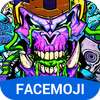 Street Graffiti Skull Keyboard Theme with Emojis on 9Apps