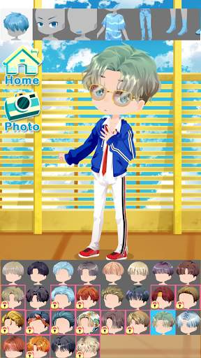 BTS Chibi Dress-up Game!!! ★Dress the stars★ screenshot 2