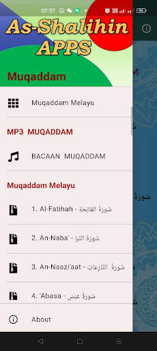 MUQADDAM - Terjemahan Melayu 1 تصوير الشاشة